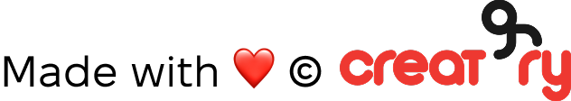 Made with love by Creatory